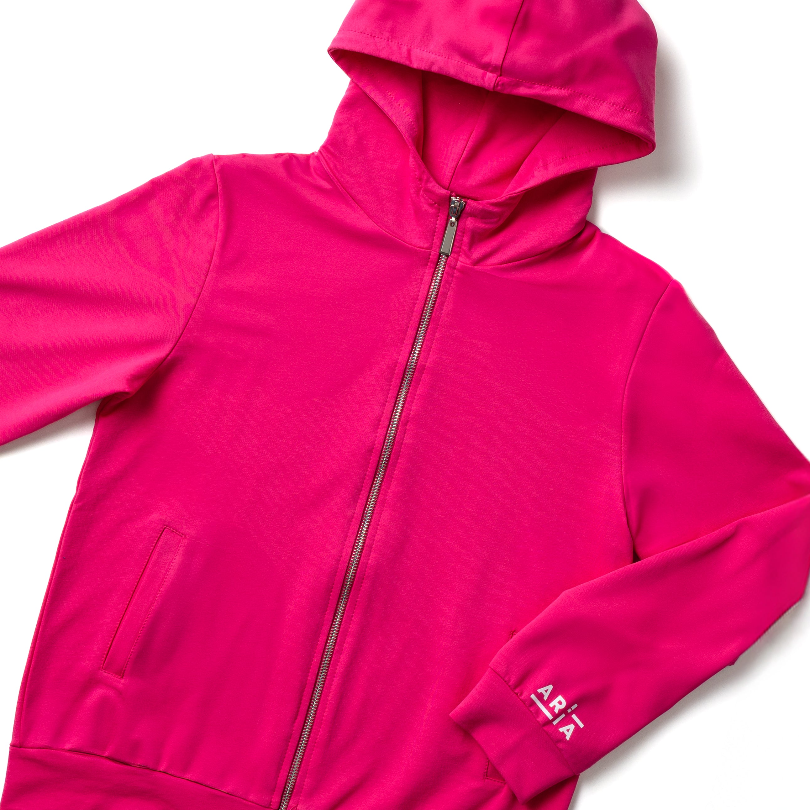 RAGAZZA – FELPA CON ZIP E TASCHE