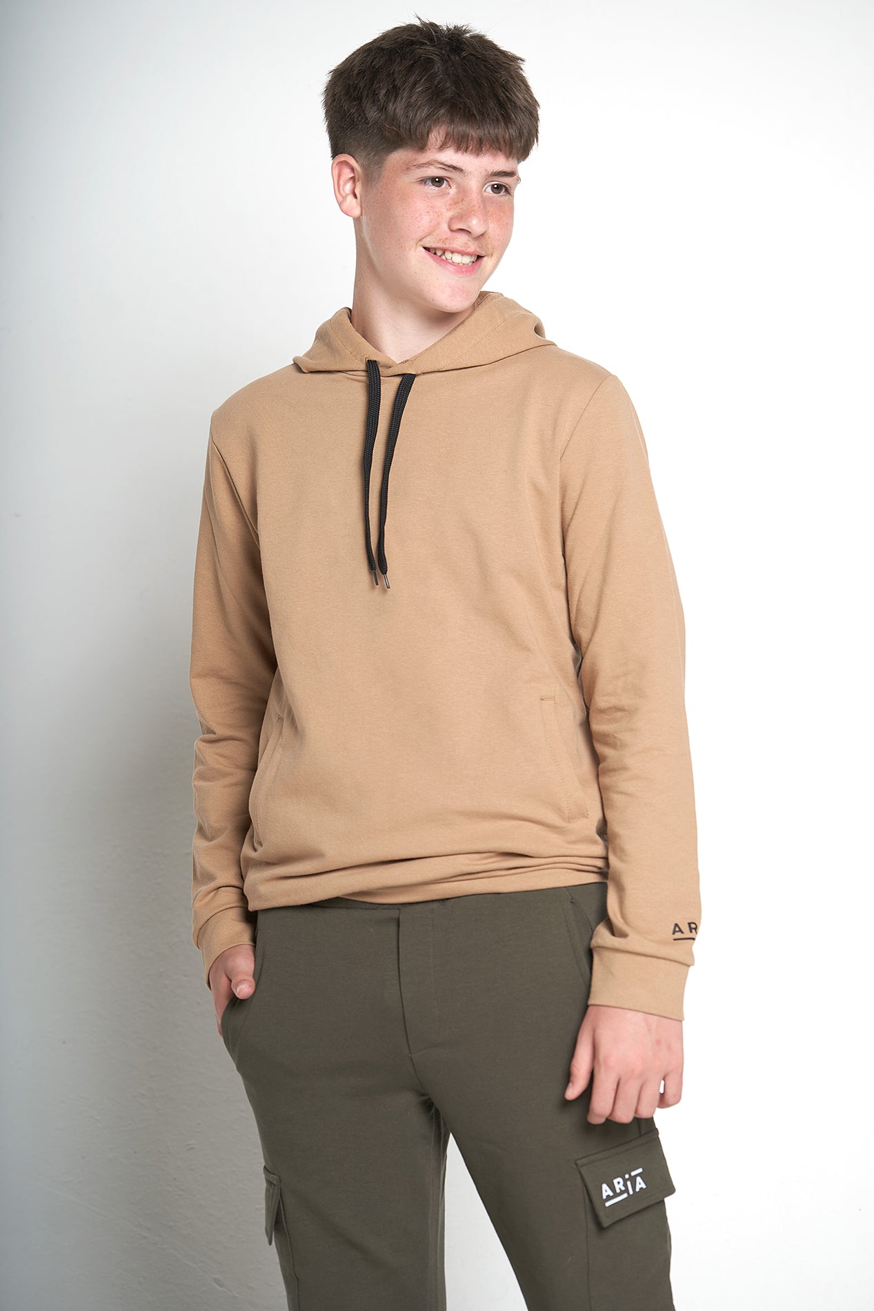 FELPA CON CAPPUCCIO RAGAZZO
