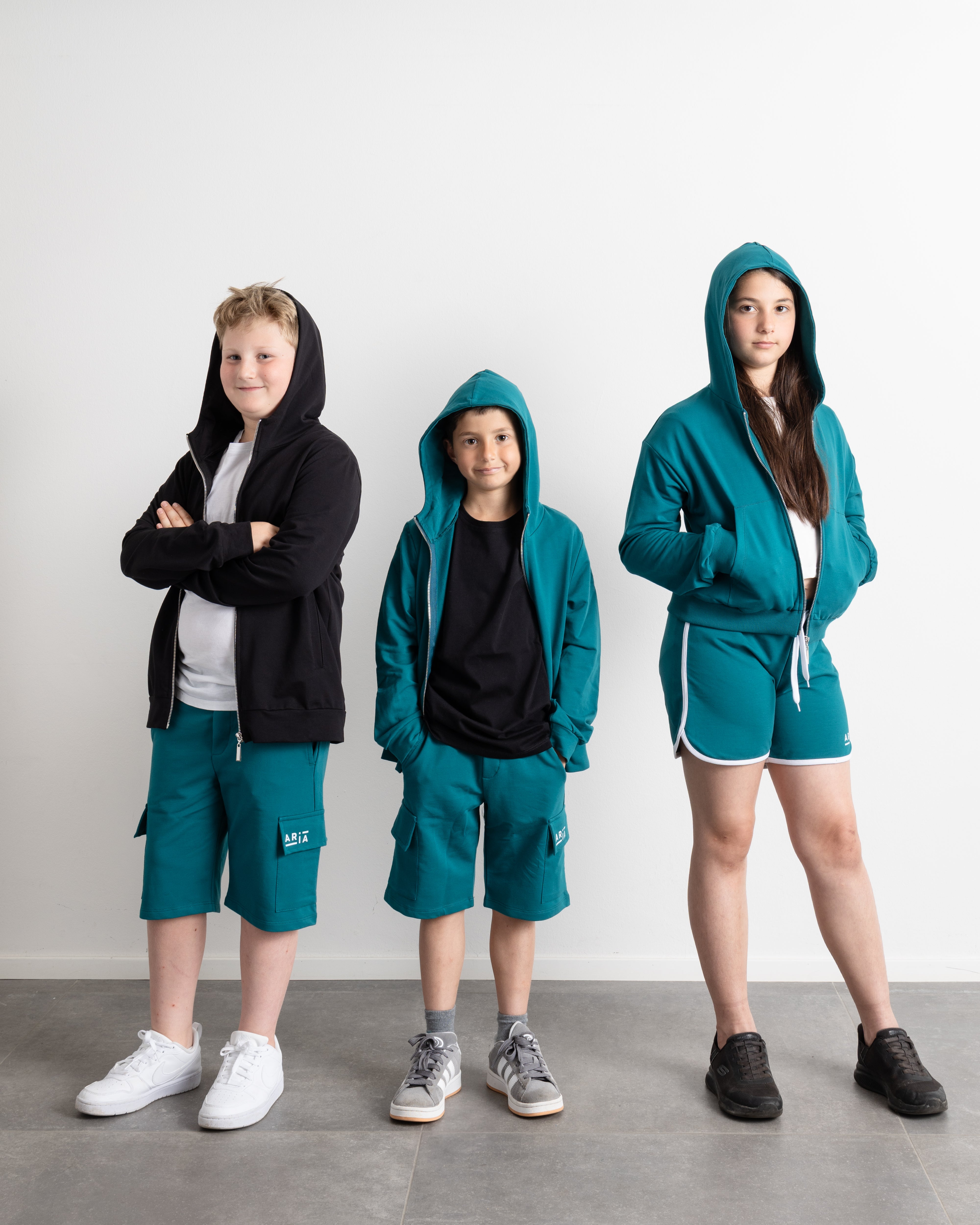 RAGAZZA - SHORTS CON BORDI A CONTRASTO