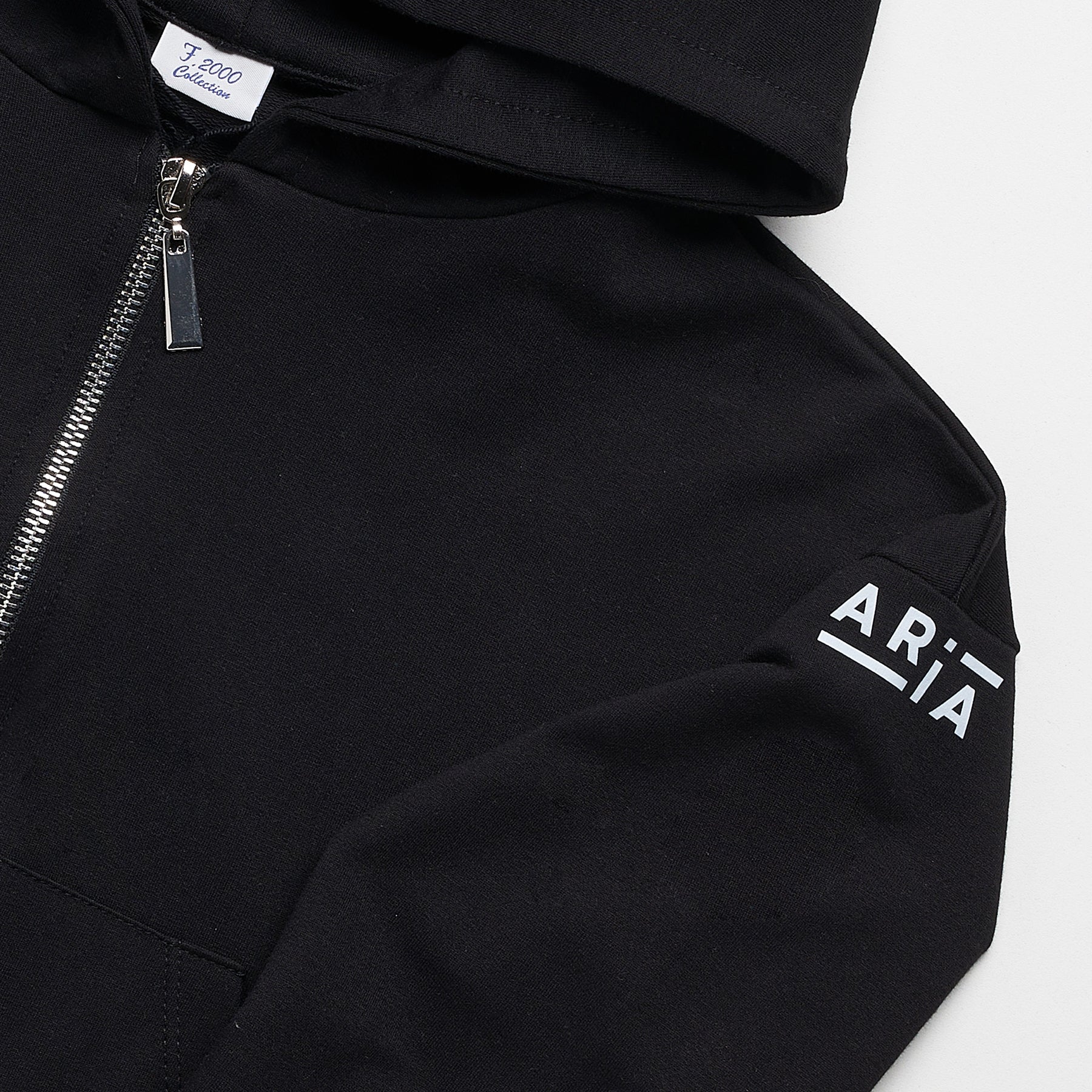 FELPA CROP & ZIP RAGAZZA