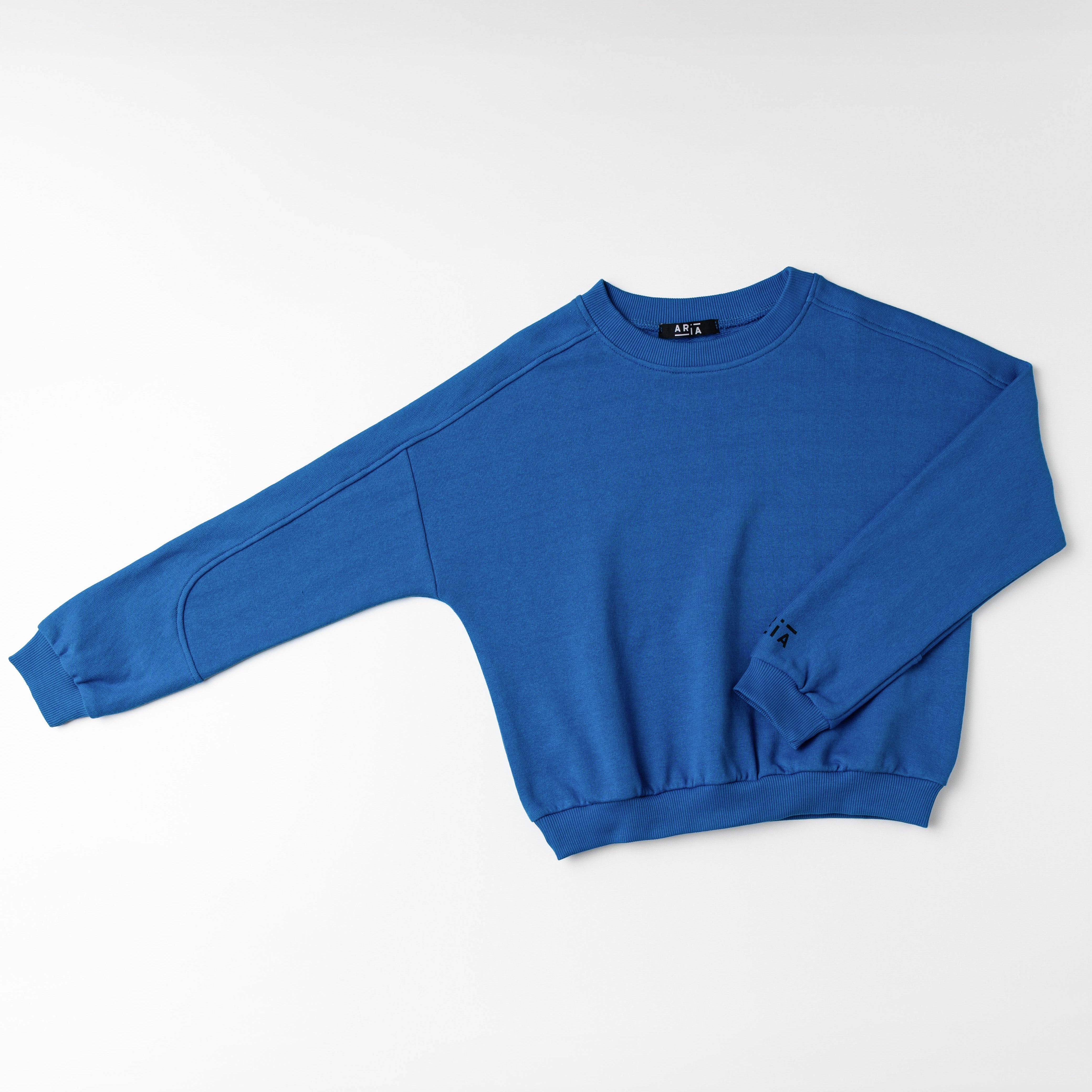 RAGAZZA - FELPA 100% COTONE GIROCOLLO OVERSIZE