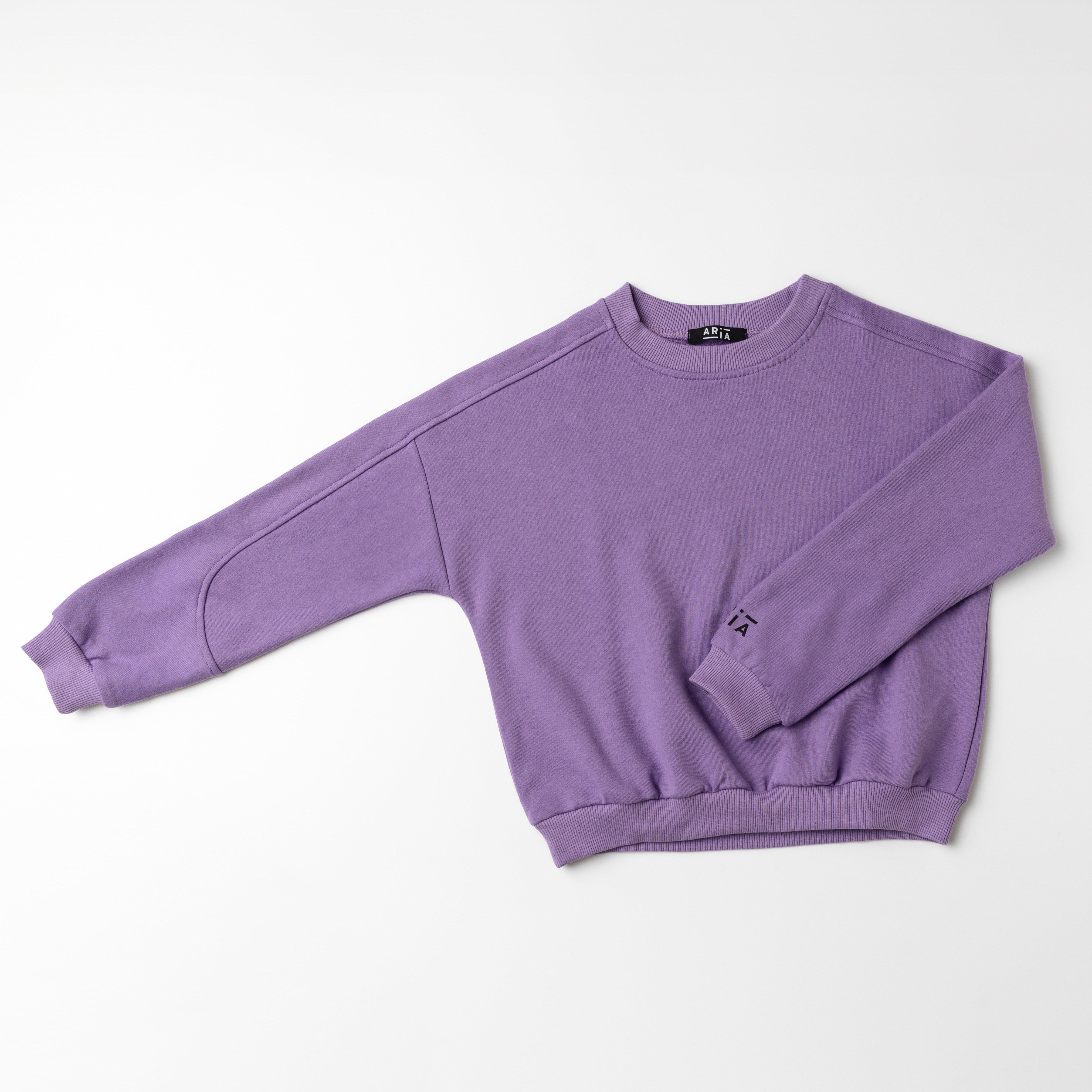 RAGAZZA - FELPA 100% COTONE GIROCOLLO OVERSIZE